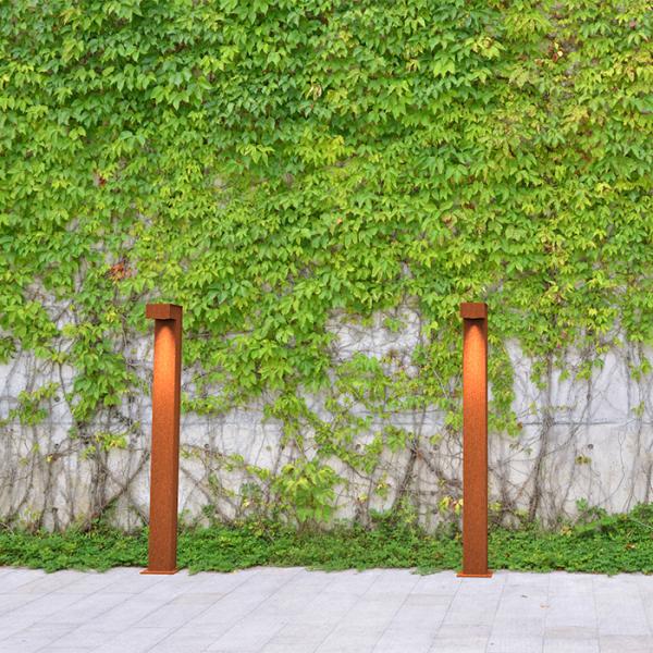 Decorative LED Garden Lights Stainless Steel Body Outdoor LED Bollard Light With 120° Beam Angle