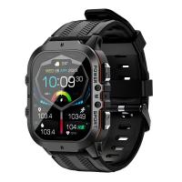 C26 sangre oxígeno reloj inteligente 1.96 pulgadas pantalla AMOLED deporte ritmo cardíaco reloj inteligente BT llamada