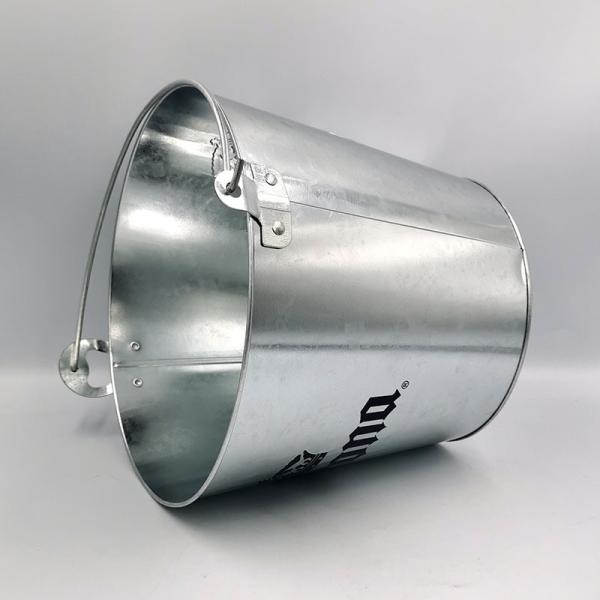 Tinplate Popcorn Tin Bucket Custom Galvanized Metal Beer Bucket For Bar