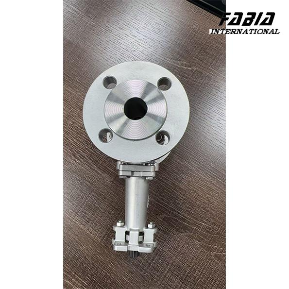 DN25 316L 2 パーツ ボールバルブ フレンズ接続 高温 ISO 高プラットフォーム