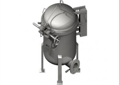 Industrial Stainless Steel Filter Housing , Multi Bag Filter Housing For Water Treatment