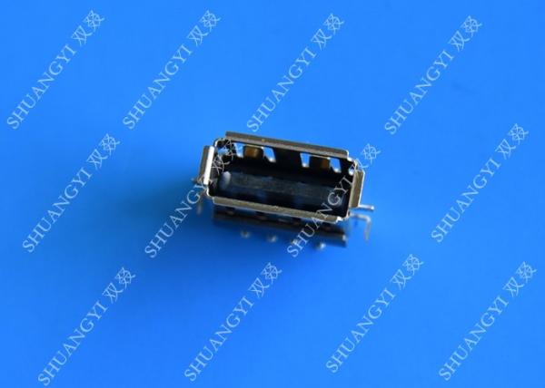2.0 Female USB Type A Connector 4 Pin DIP 90 Degree Jack Socket For Server