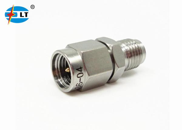 Homem de aço inoxidável do adaptador de 33GHz 3.5mm RF aos adaptadores fêmeas da onda de milímetro