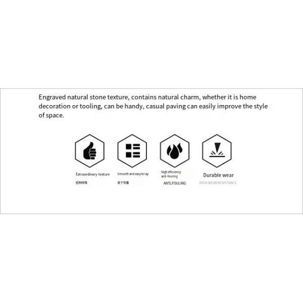 Interior Polished Porcelain Floor Tiles 600*600mm Double Layer