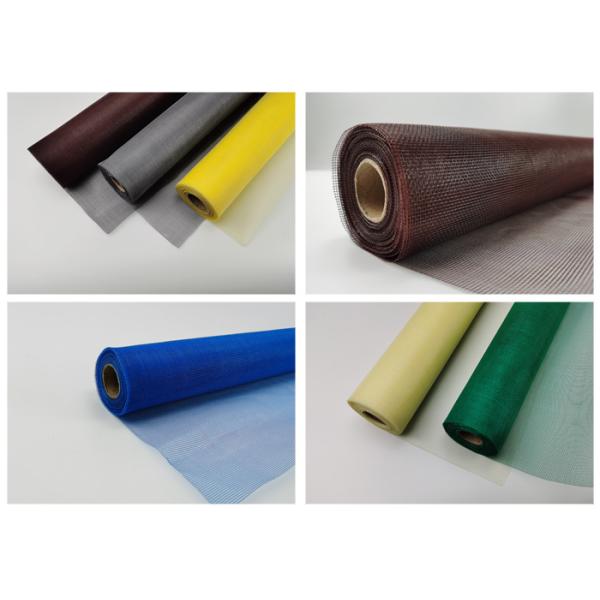 1.2m * 30m Roll 18*16 Mesh Fiberglass Fly Screen Grey PVC Coated