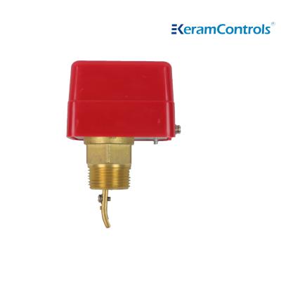 A instalação do canal do interruptor de fluxo do ar IP54 para o condicionamento de ar