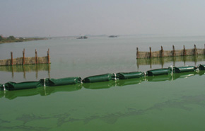 PVC Floating Oil Containment Boom Excellent Wave Riding And Steadiness