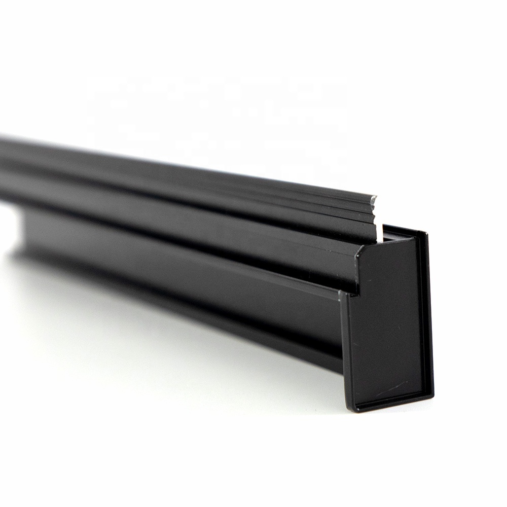 Aluminum Alloy Hidden Handle Half Concave Embedded Cabinet Handle for Kitchen Wardrobe Door on Drawer Usage