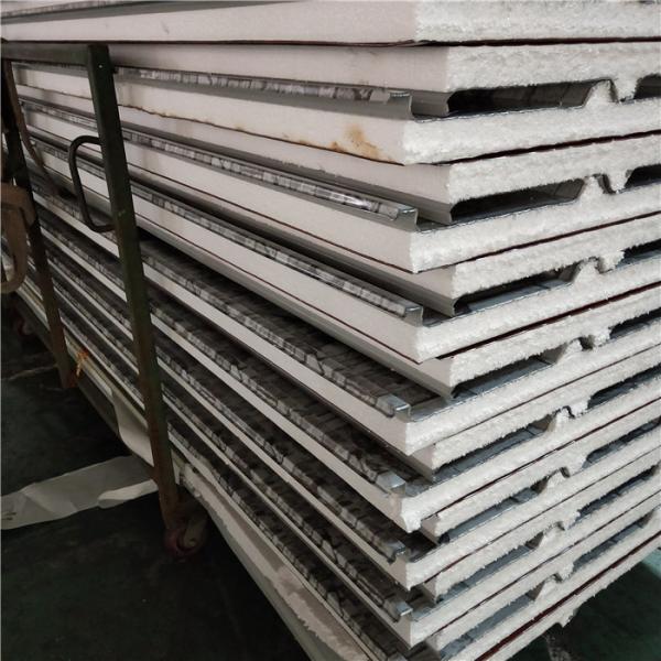 10kg EPS roof panel 1050-50-0.426mm sandstone steel sheet up and wood grain down