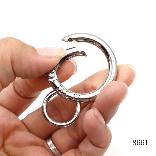 Bag Spring O Ring Circle O Ring Clasp Anti Fade For Key Chains Accessories