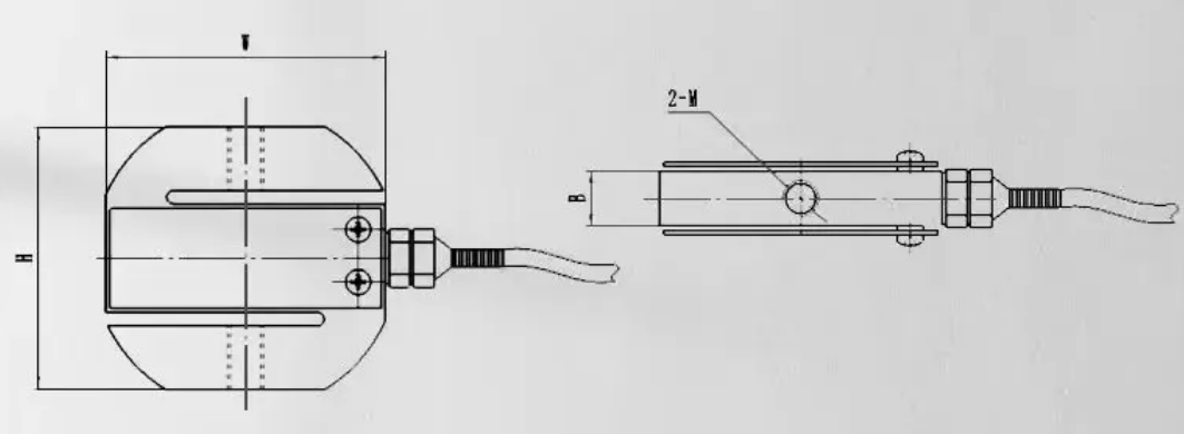 High Quality S Type Load Cell 500kg Tension Pressure Sensor for Packaging Scale