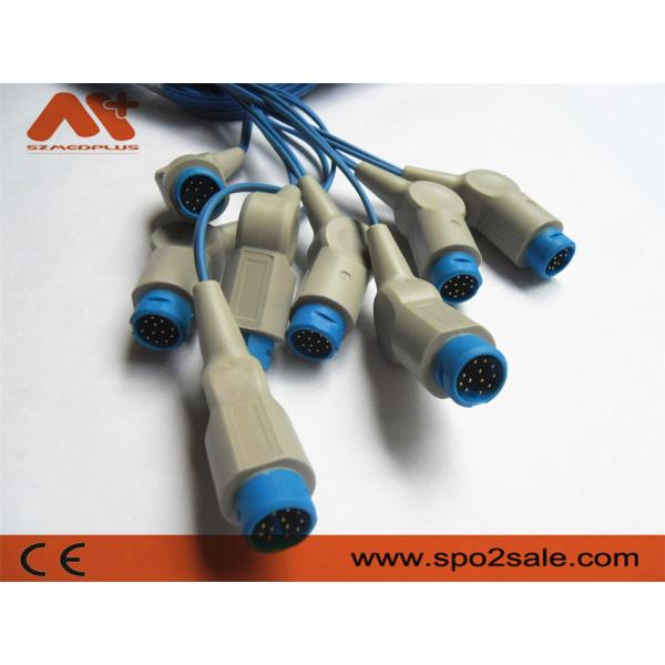 8 Pin кабеля 12 Philips Spo2 аксессуаров терпеливого монитора Pin