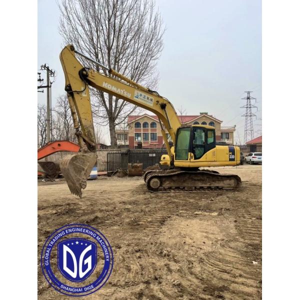 Подержанный Komatsu PC220 7 Удобный для пользователя Многофункциональный 95 Новый экскаватор Komatsu Mini