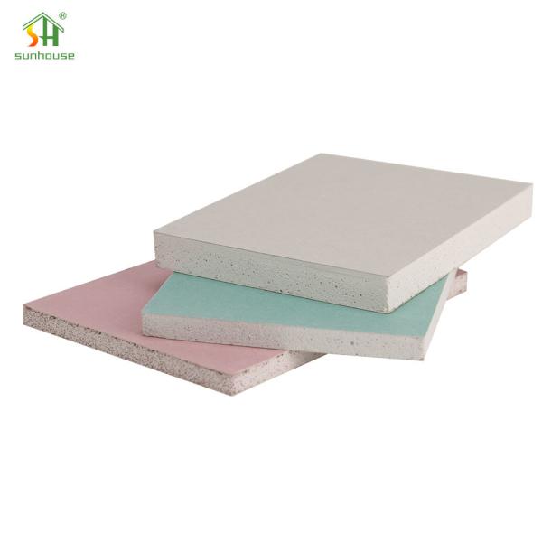 Eco Friendly Lightweight Gypsum Plaster Board Panel for Interior Exterior Decoration Use