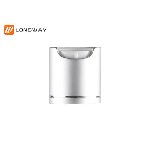 Eco Friendly Cosmetic Bottle Cap 20 410 Caps With Silver Aluminum Covered