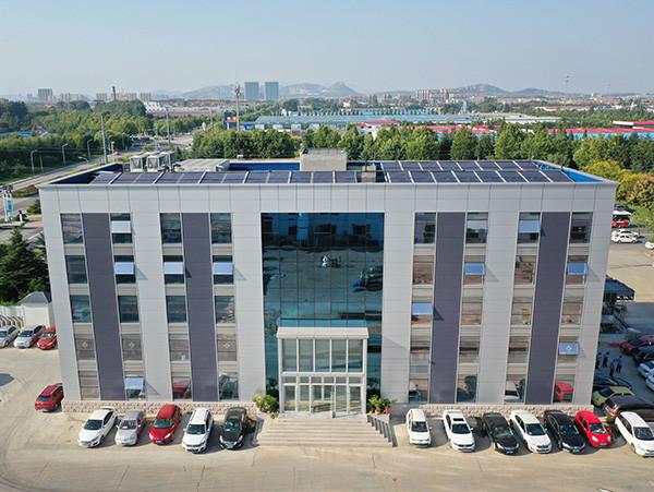 International Standard Prefab Commercial Office Building Painted / Hot Dip Galvanized