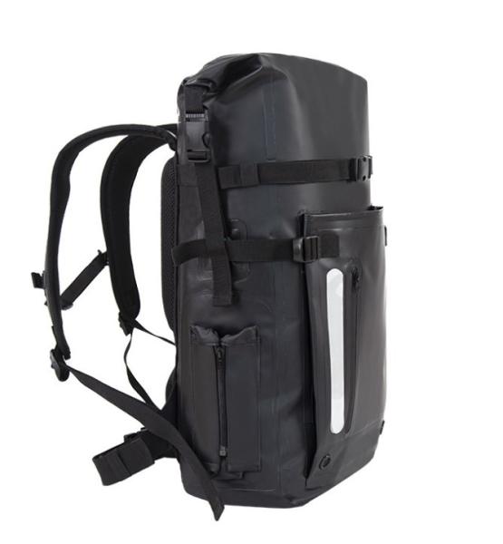 1.4kg Waterproof Roll Top Backpack , 30L Waterproof Backpack For Kayaking