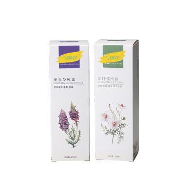 Hot Stamping Gold Foil Luxury Perfume Gift Box For Skin Care