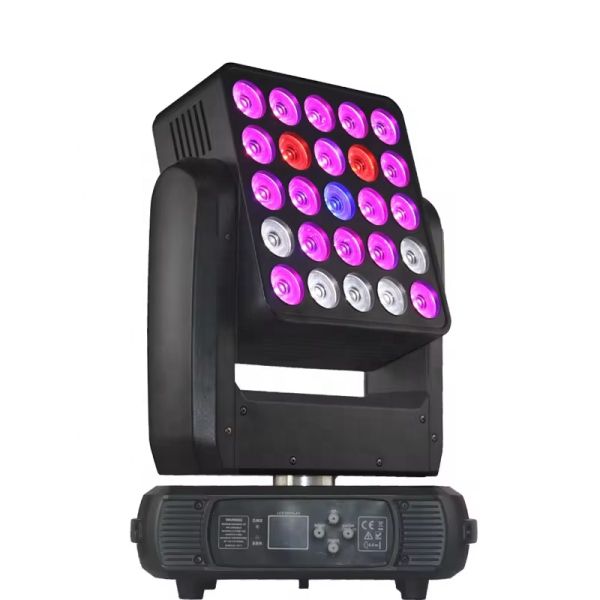 Nebula 25x12w RGBW 4in1 LED Pixel Beam Wall Wash Solaris Magic Panel Stage Light Moving Head
