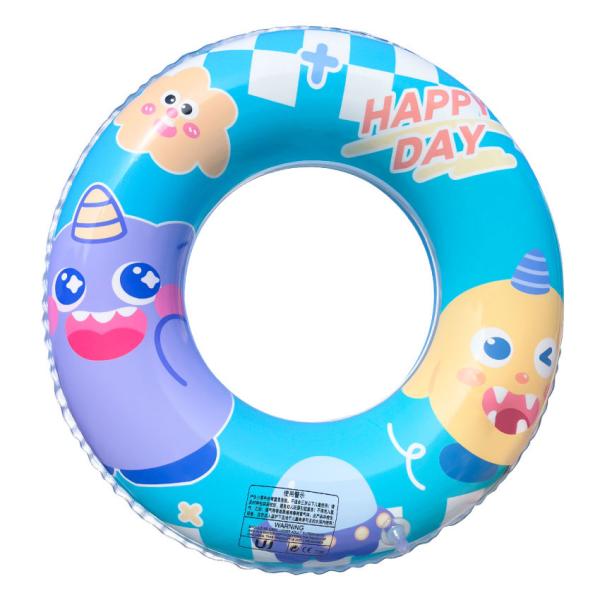 Cartoon Monster Swimming Pool Float Ring Tubes for Kids Must-Have Beach Party Toy