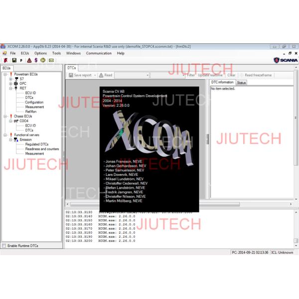 Multi-язык Scania VCI2 VCI3/SCANIA XCOM для дорабатывает Scania ECU