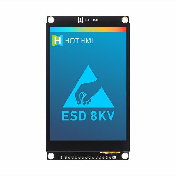 4.0 inch with capacitive touch screen 320x480 dot matrix serial port screen