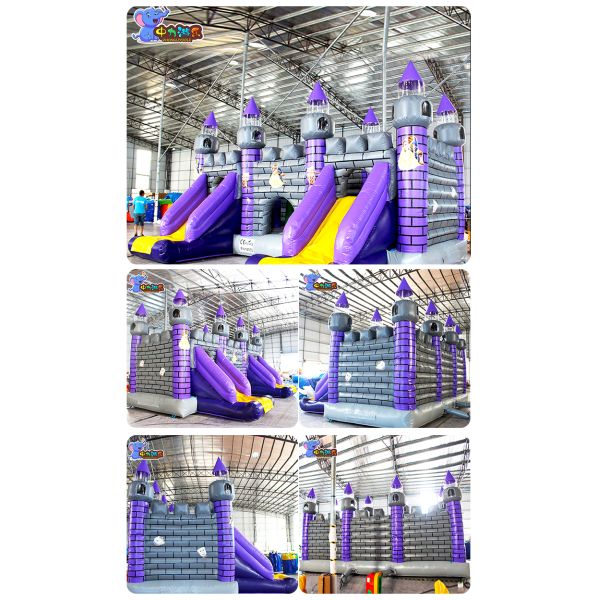 Commercial Waterslide Inflatable Trampoline Castle Combo OEM