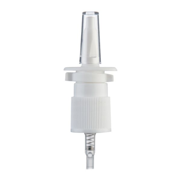 18/410 20/410 28/410 Fine Mist Nasal Spray Pump Bottle Plastic Sprayer With Cap Custom Color for Cosmetic and Pharmaceutical Use