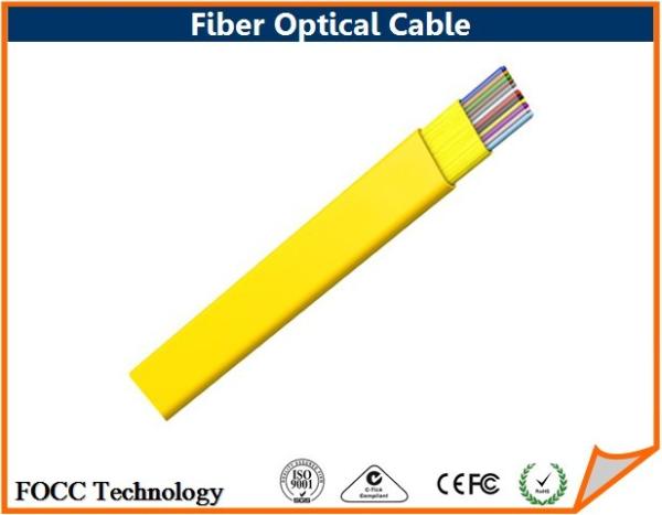 12 Strand Ribbon Flat Fiber Optic Patch Cable For Optical Fiber Jumper And Pigtail