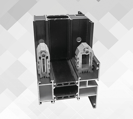Modern 6063-T5 Primary Aluminum Corner Joint with Sandblasted Surface for Insulating Glass Doors and Windows - 1 Year Warranty