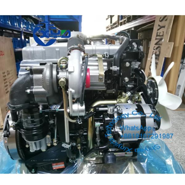 Isuzu 68KW 4JB1T Diesel Engine Water Cooled 4 Cylinders 4 Stroke