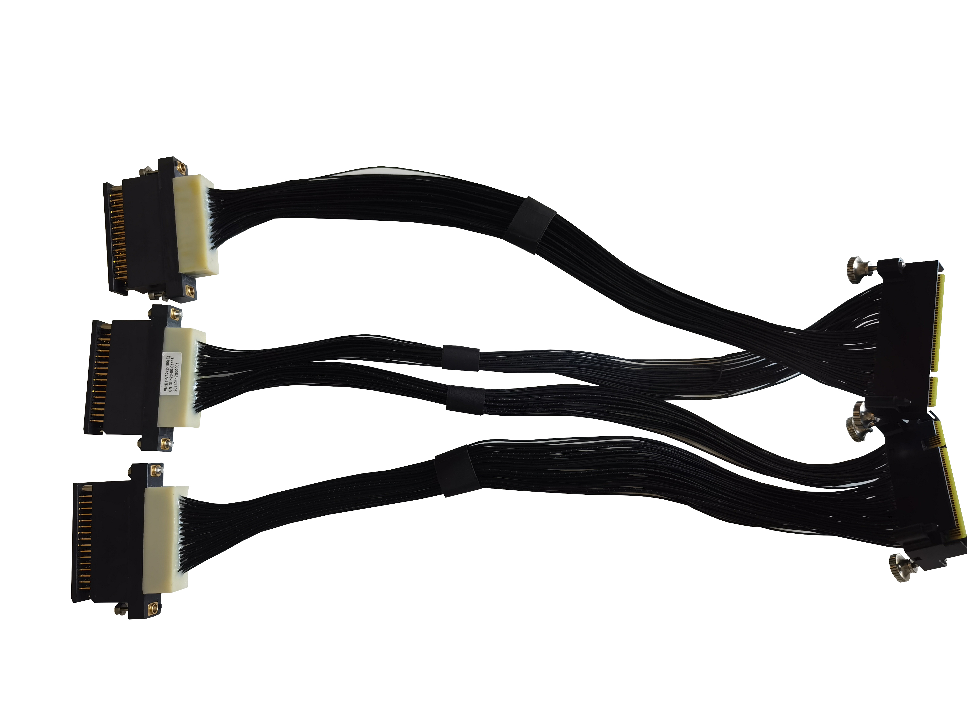 Custom Semiconductor Cable Assemblies , Multi Core Terminal Wire Harness OEM ODM