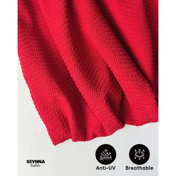 High-Quality Stretch Leggings Fabric with 135cm Width Made from Recycled Polyester and Spandex