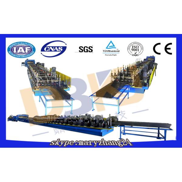 Automatic 50hz 380v Steel Cable Tray Roll Forming Machine Plc Control