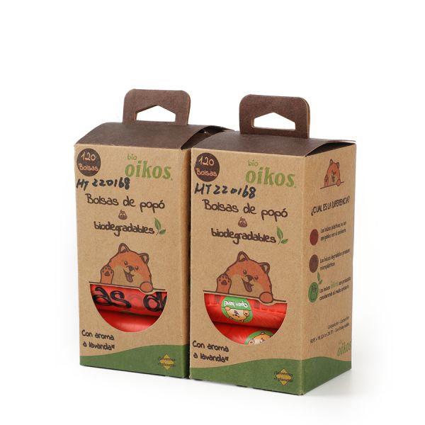 Custom Printed Compostable Dog Waste Bags  Bioplastic Cat Poop Bags