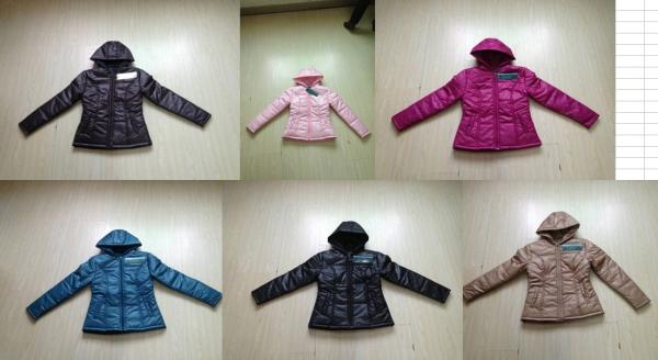 Apparel  Fashion Ladies padding jackets stocklots(ladies jackets, coats,tops)