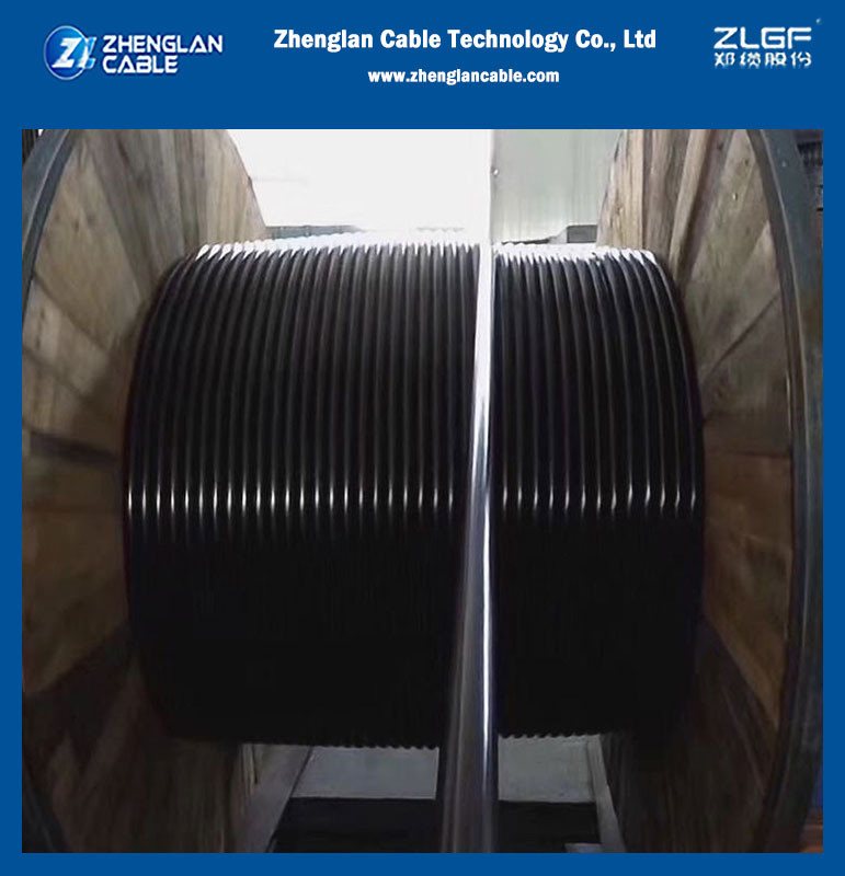 MV Overhead Covered Conductor Aerial Spacer Cable 5kv 15KV 25KV 35KV Дорога из дерева