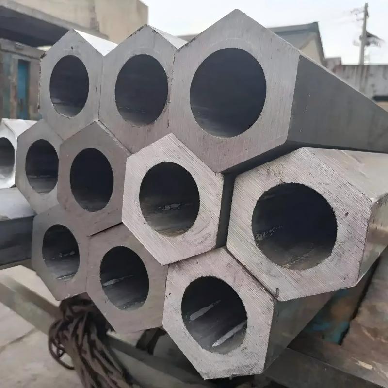Seamless Carbon Steel Hexagonal Tube, Cold Drawn Special Shaped Hollow Pipe for Mechanical Transmission Components Custom Sizes Available