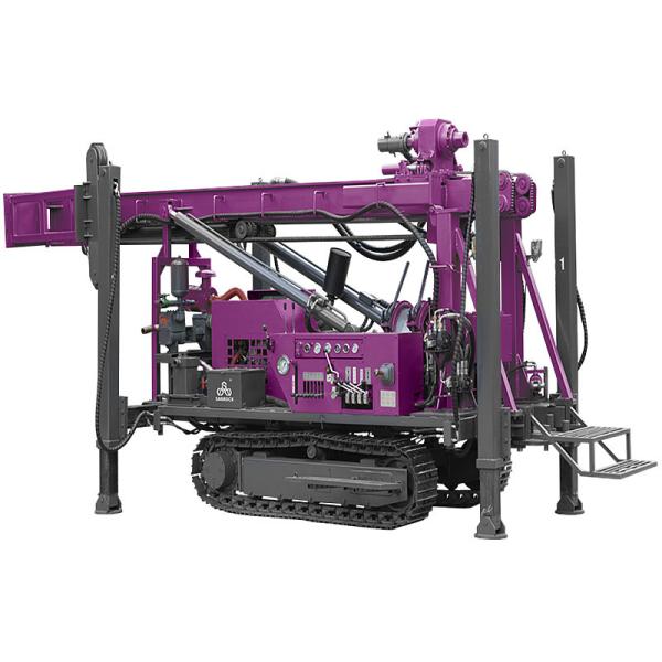 Crawler Rock Core Drilling Machine Geological Exploration Drill Rigs  Hydraulic Core Drilling Rig