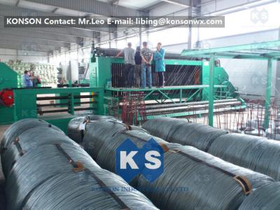 22Kw High Efficiency Gabion Box Machine With 4.9mm PVC Wire / 80mmx100mm Mesh