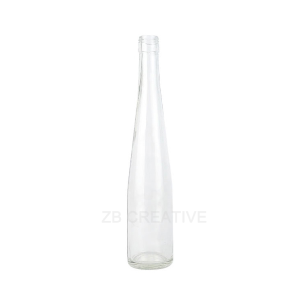 Slim Rhine Custom Wine Bottles Screw Cap 375ml Ice Wine Container 420g 5317S