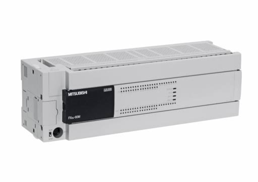 FX3U-80MR/ES-A high-performance compact PLC featuring 80 integrated I/O points (40 digital inputs/40 relay outputs)