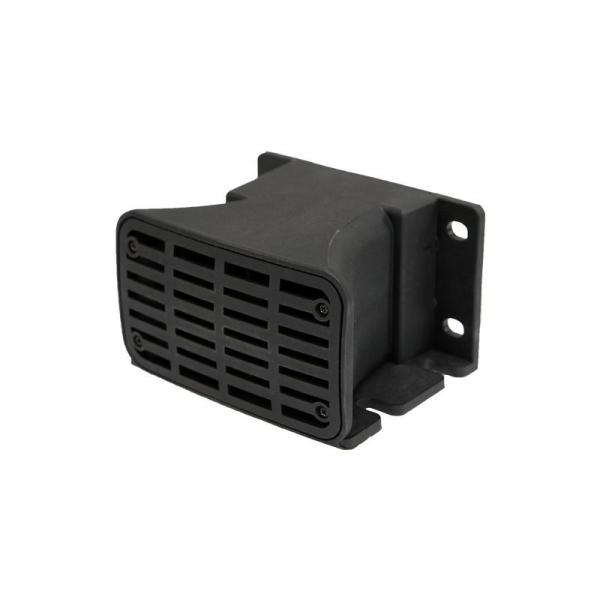 12V - 24V Car Reverse Horn IP67 Truck Reversing Alarm Black With Stainless Steel Mounting Bracket