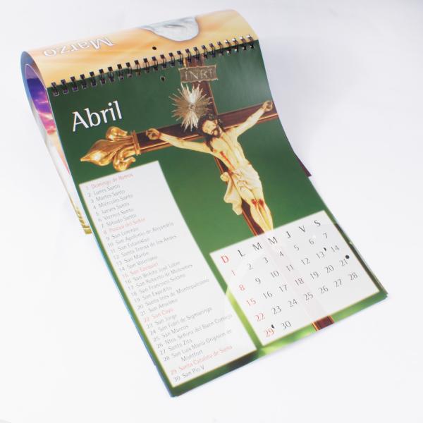 l'affiche 2012 de décembre de charité a adapté le service aux besoins du client d'impression de calendrier avec l'attache de YO