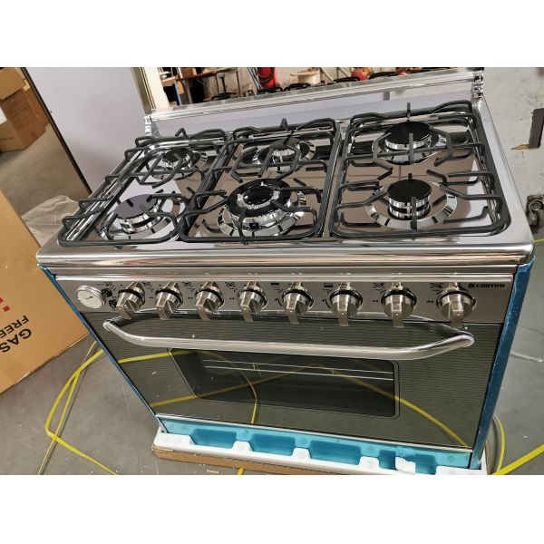 Full Outside Section for Live Cooking Show with Gas & Grill Outdoor Cooking Restaurant Stainless Steel Roof Pizza Stove Outdoor Grill Gas Burner BBQ Outdoor Kitchen