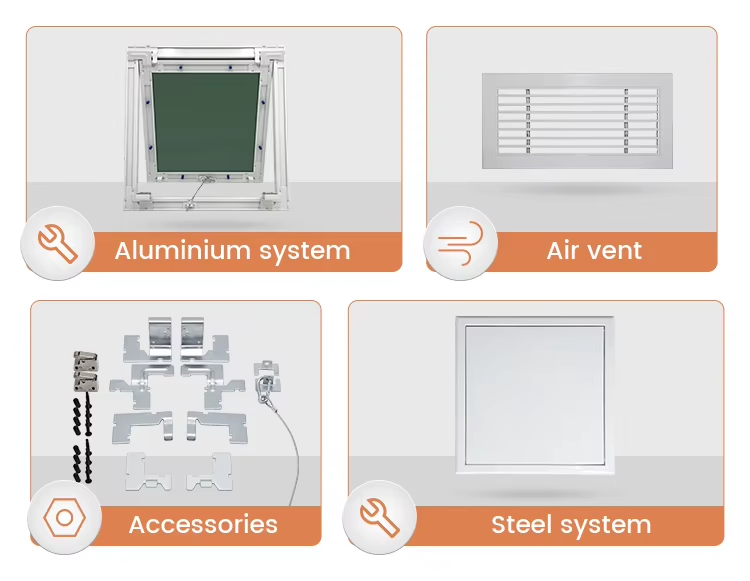 HVAC Metal Access Panels for Drywall Service Access Panel Door for Australia