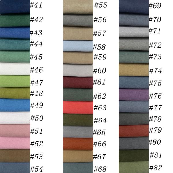 Polyester Peach Skin Fabric - 75D/144F Customizable Soft Brushed Polyester for Apparel & Home Textiles
