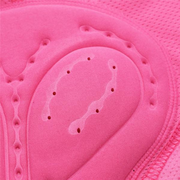 Women's Outdoor Bicycle Biker Underwear Slim Elastic Breathable Shockproof 3D Silicone Cushion Underwear
