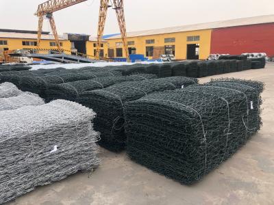 0.5m - treillis soudé de noir de maille de tissage de Gabion de taille de 2m