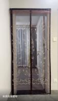 ¡Venta al por mayor! Cortina de puerta de malla magnética Cortinas de puerta de malla mágica Cortina de puerta de casa de malla mágica puerta anti mosquitos